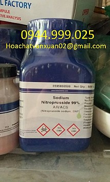 Sodium Nitropruisside , Na2[Fe(CN)5NO] , ẤN ĐỘ